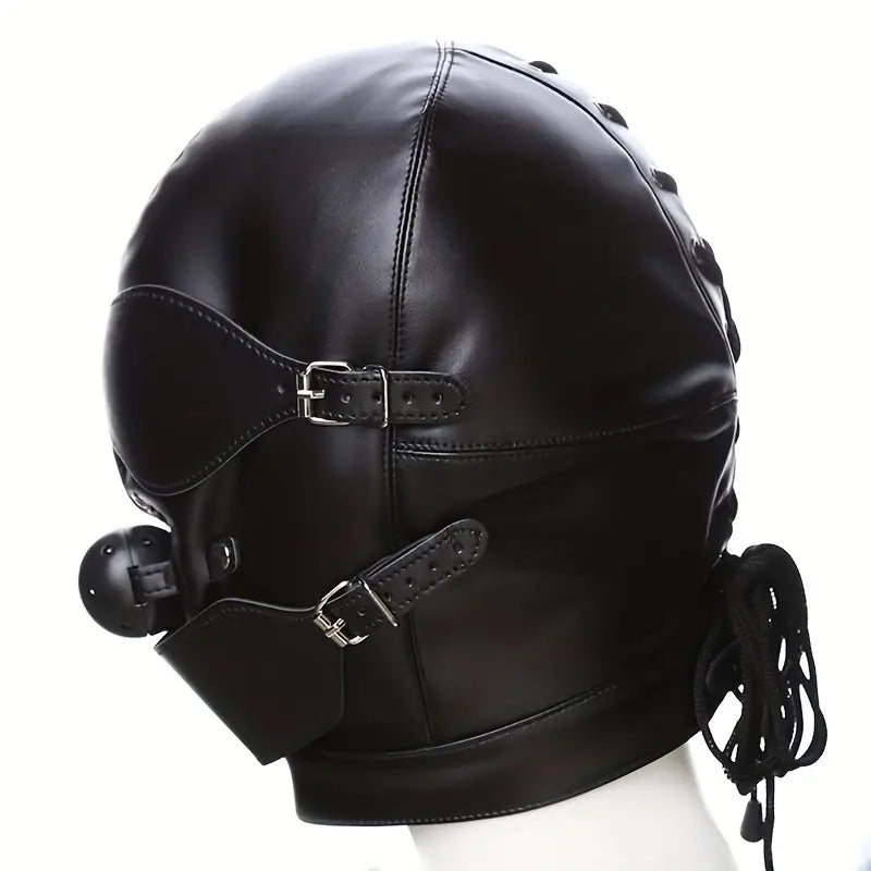 BDSM Maske mit Mundknebel